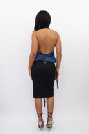 Sade Top in Teal