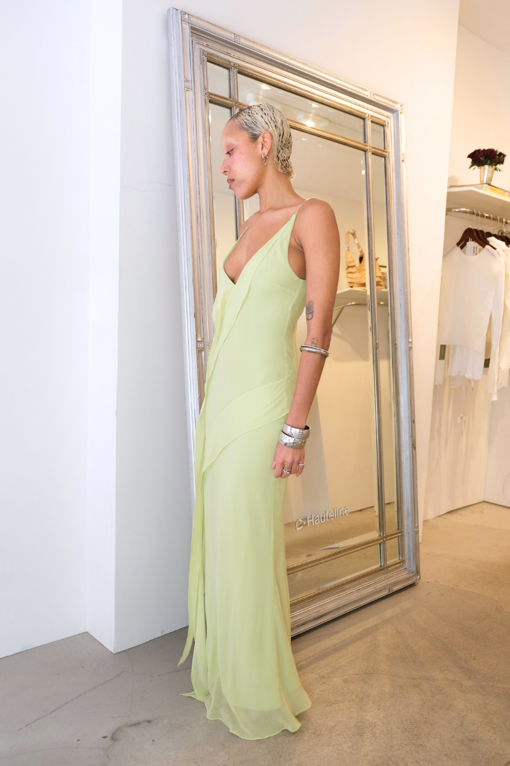 Sabrina Asym Maxi Dress