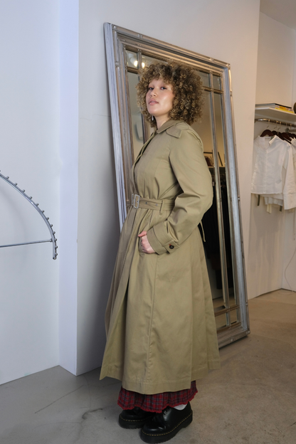 Sofia Pleated Trench