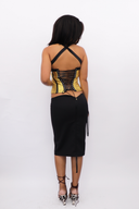 Chantel Corset in Gold