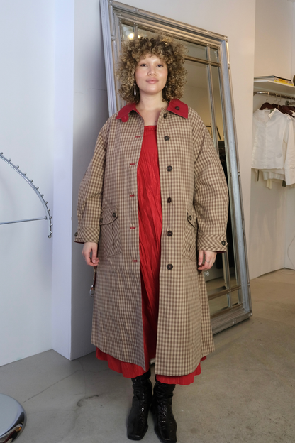 Anja Reversible Honey Trench