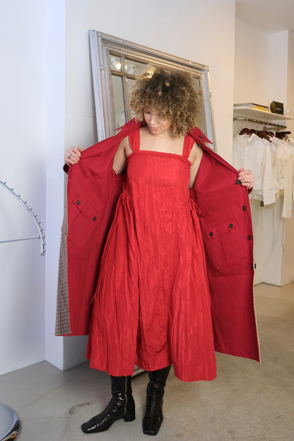 Anja Reversible Honey Trench