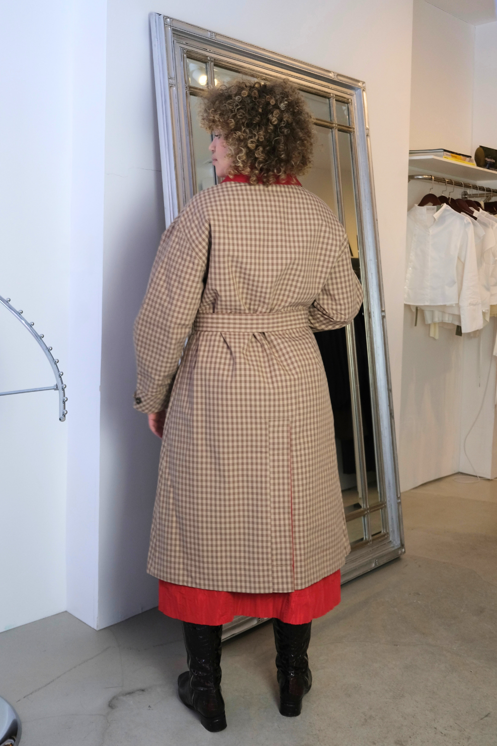 Anja Reversible Honey Trench