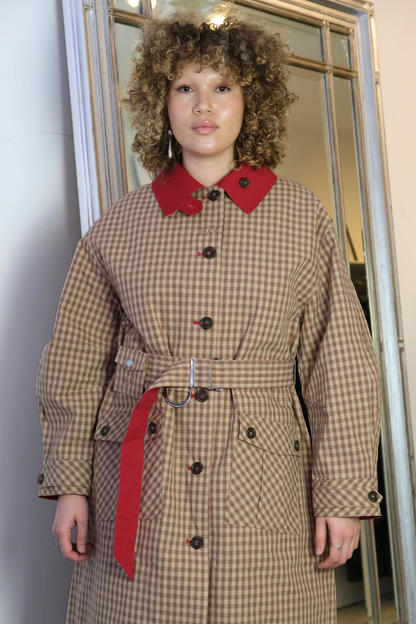 Anja Reversible Honey Trench