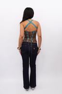 Chantel Corset in Leopard