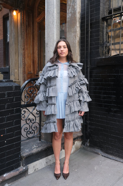 Clarissa Ruffle Coat