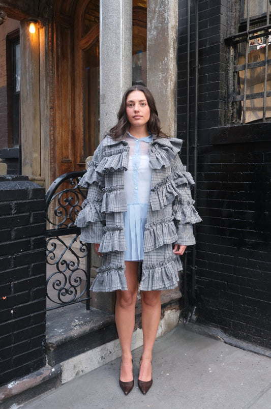 Clarissa Ruffle Coat