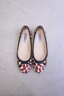 Prada SS 2000 Heart Ballet Flats