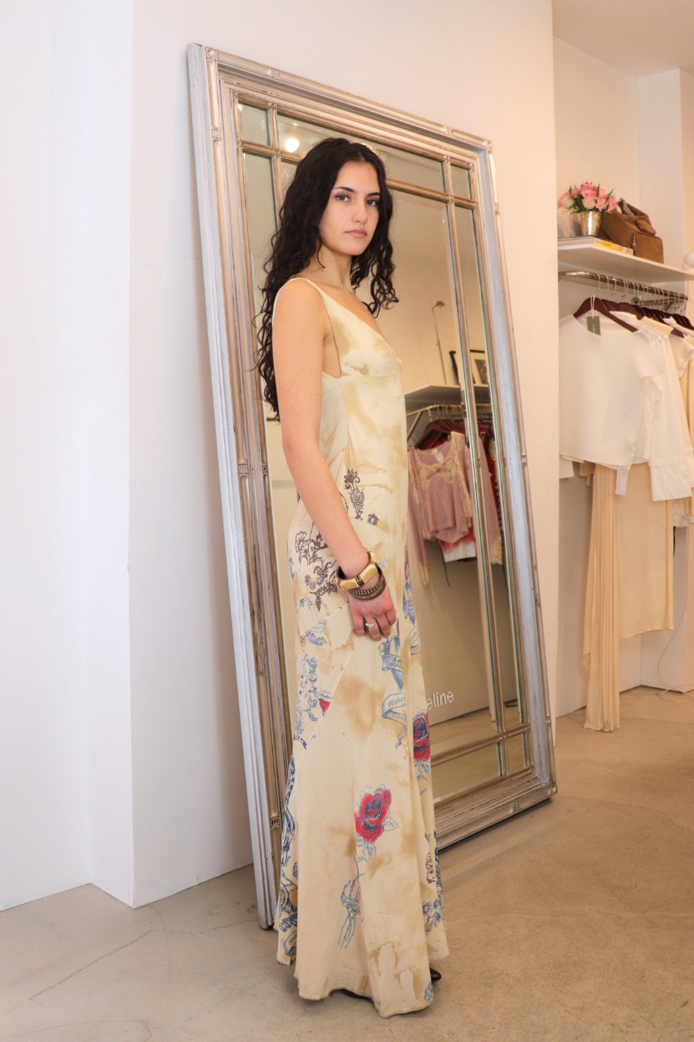 Silk Tattoo Dress SS 2003