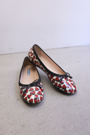 Prada SS 2000 Heart Ballet Flats