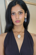 Aqua Earrings