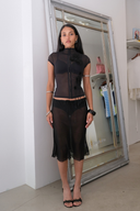 Botany Mesh Top in Black