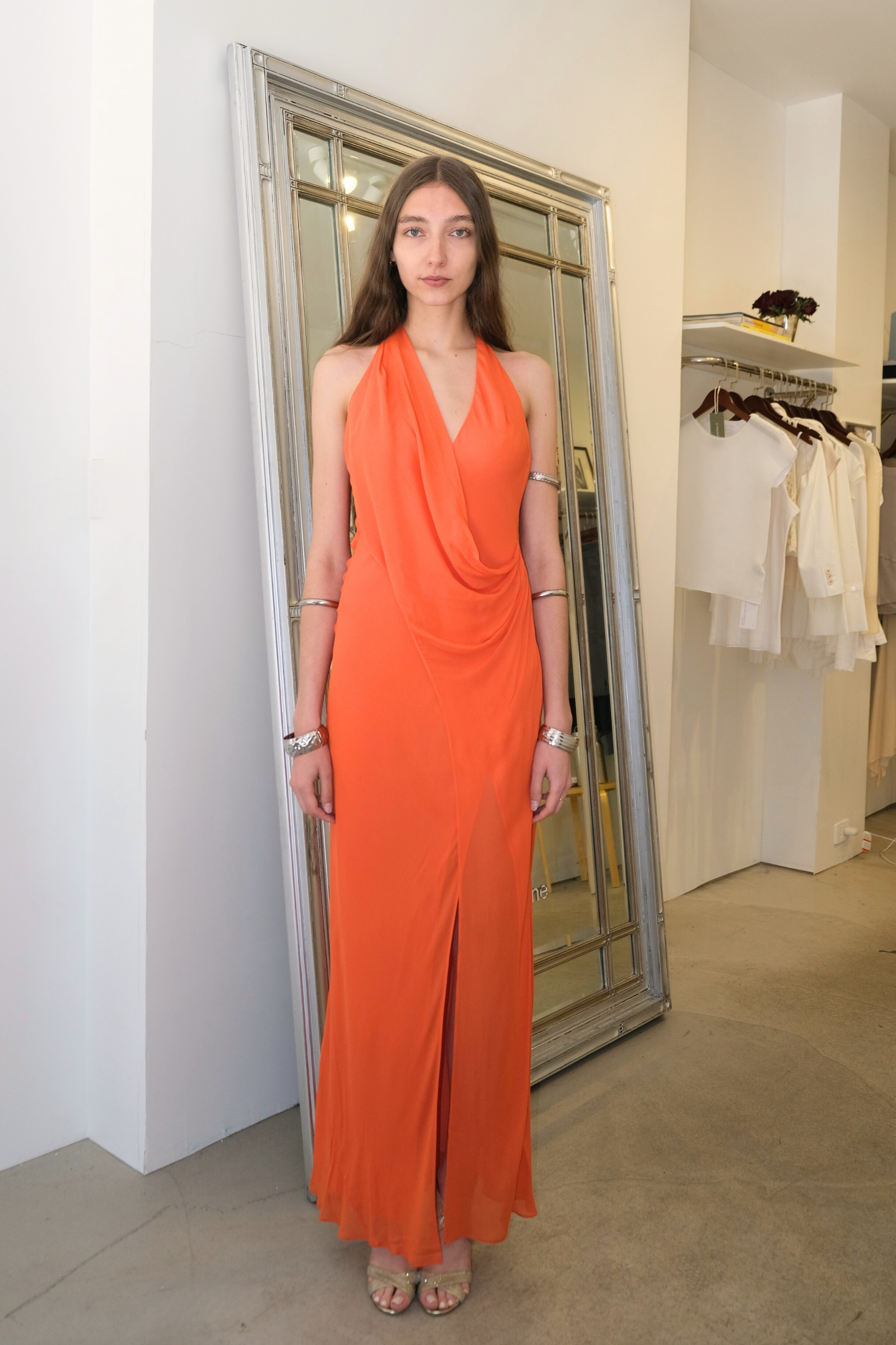 SABRINA DRAPE MAXI DRESS