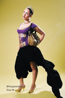 Venus Maxi Skirt in Black