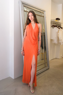 Sabrina Drape Maxi Dress
