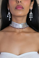 Cleo Choker in Silver