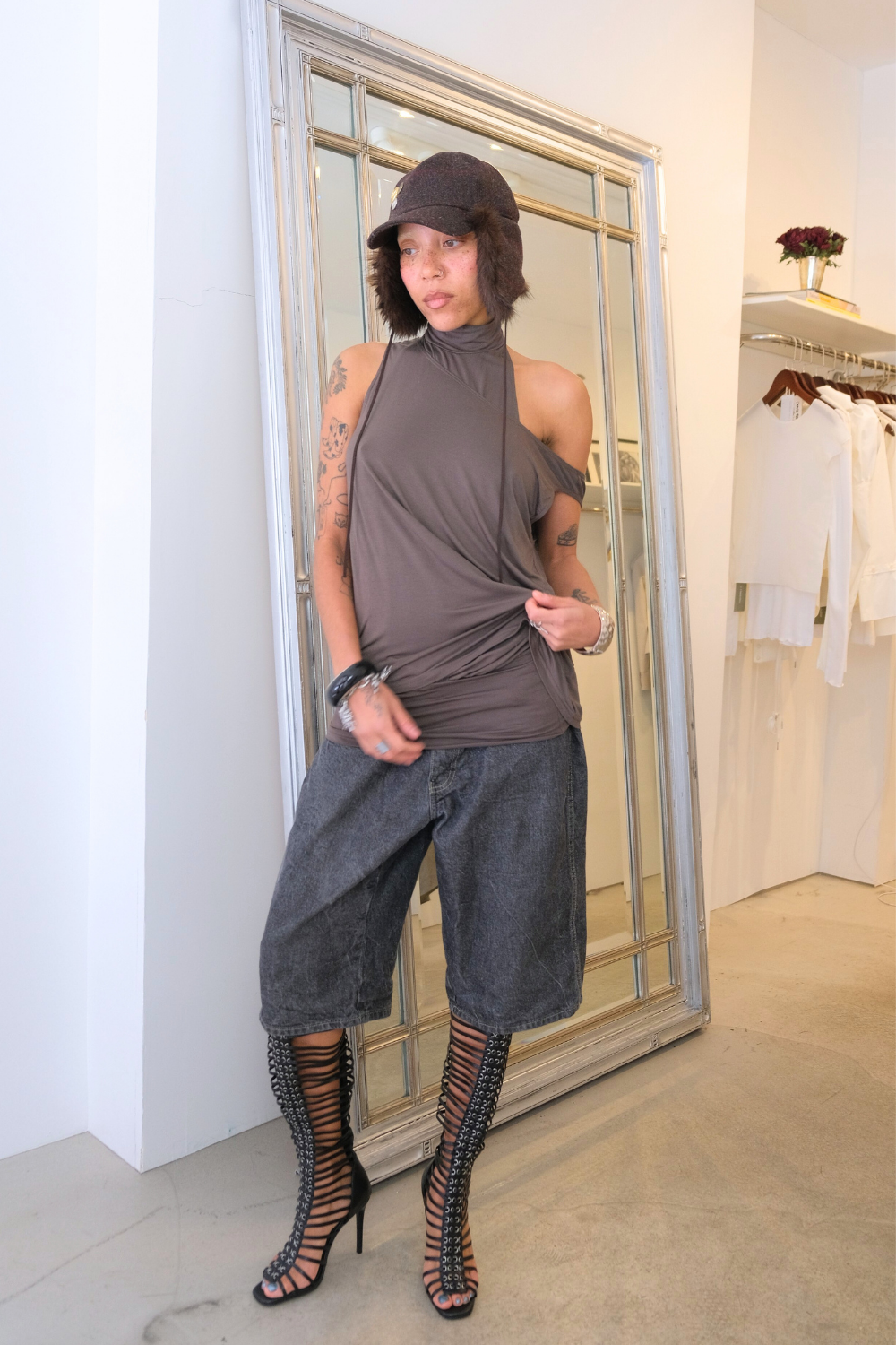 dress in layers Double Layer Mesh Height 168cm wears Sz XS ** Please refer to our Size NIIHAI Layers Dress in Shopping