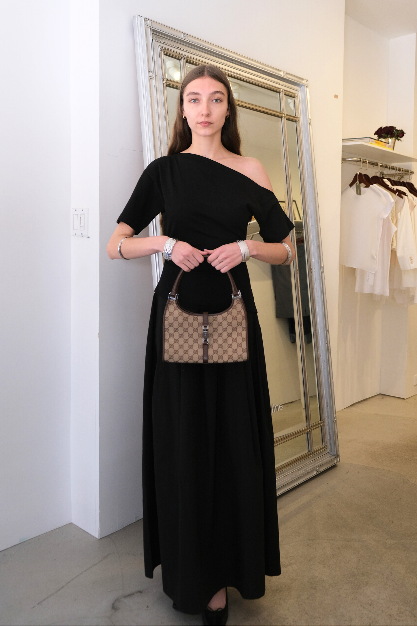 Gucci Monogram Jackie Bag