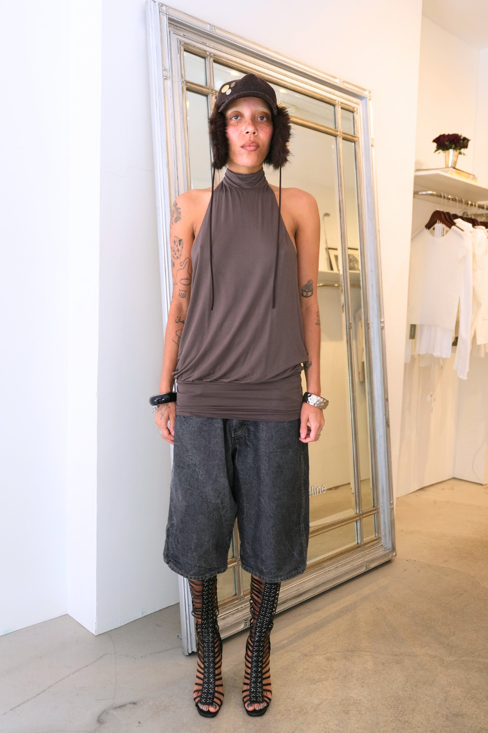 dress in layers NIIHAI Layers Dress in Shopping Bag Grey – Hauteline