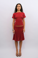 Rita Skirt in Red