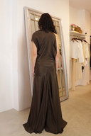 Reviere Dress in Brown