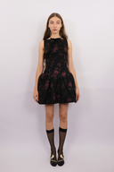 Lace Trim Sleeveless Dress