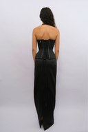 Swiss Satin Maxi Skirt