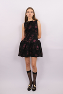 Lace Trim Sleeveless Dress