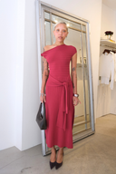 Syrah Rib Midi Dress