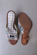 Heels in Dollhouse Plaid
