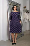 Corset Waist Off Shoulder Dress