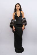 Swiss Satin Maxi Skirt