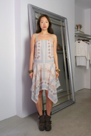 Heritage Scarf Print Cotton Dress