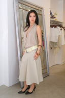 Cleo Top in Beige