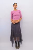 Vintage Italian Purple Skirt