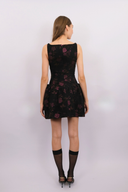 Lace Trim Sleeveless Dress