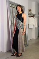 Combo Bias Maxi Dress