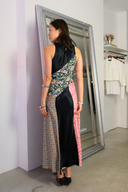 Combo Bias Maxi Dress