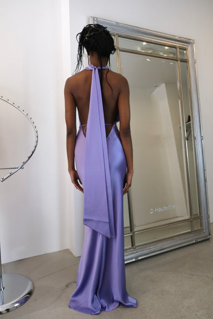 Pearl Gown in Periwinkle