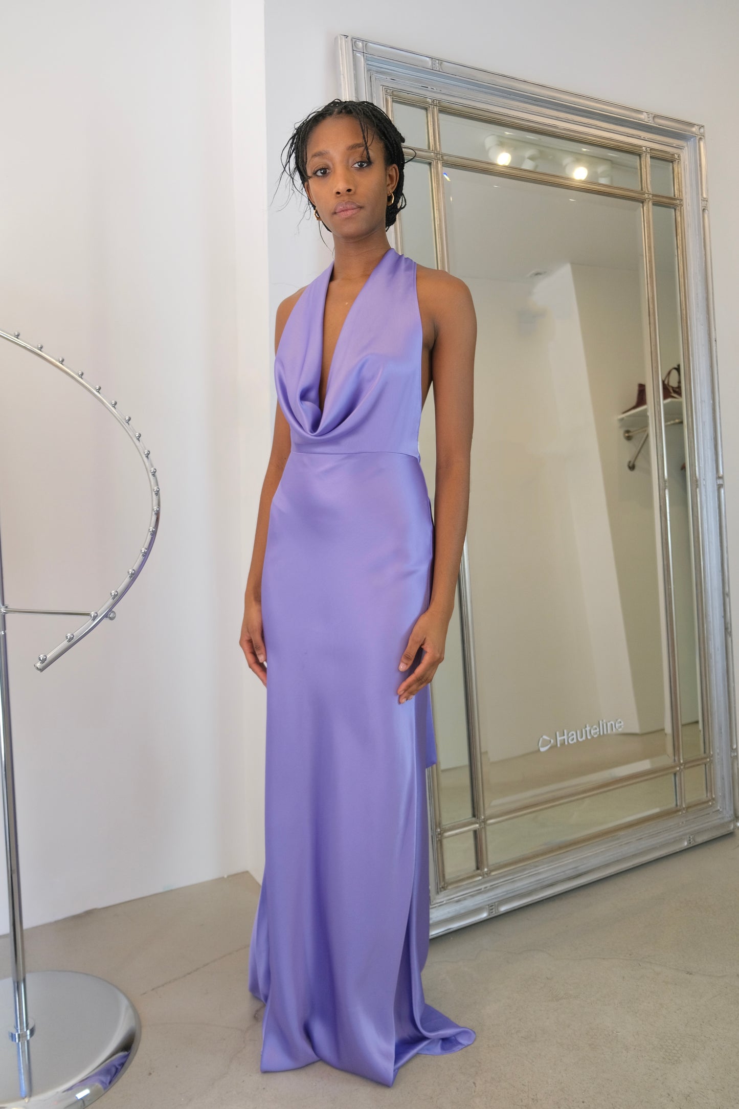 Pearl Gown in Periwinkle