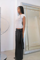 Issey Miyake Pleats Please Waffle White Short Sleeve