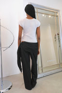 Issey Miyake Pleats Please Waffle White Short Sleeve