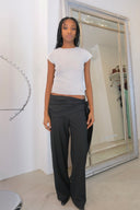 Issey Miyake Pleats Please Waffle White Short Sleeve
