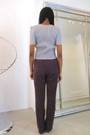 Issey Miyake Pleats Please Mesh Grey Short Sleeve