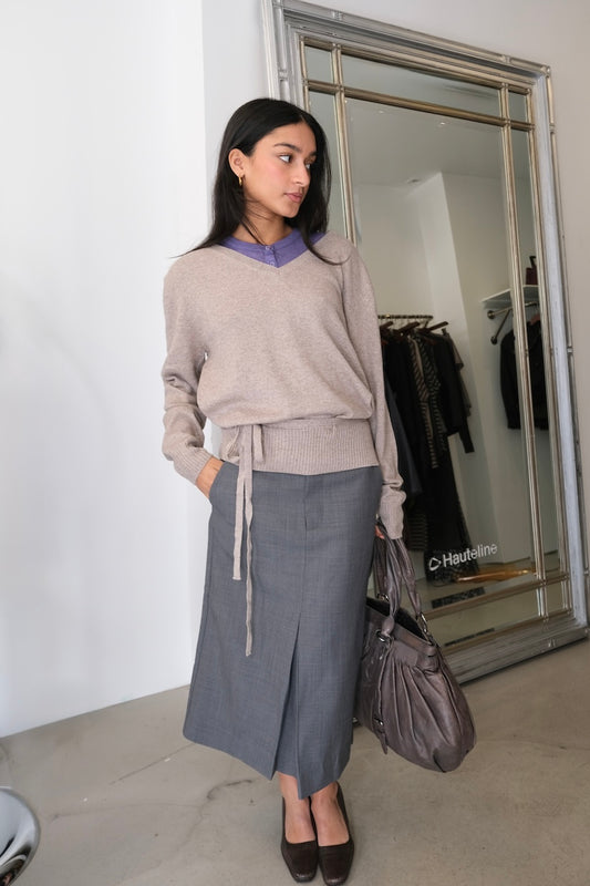 Kiarra Sweater in Walnut