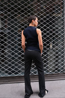 Felted Scuba Cut-Out Top