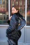 Reversible Faux Fur Hood Jacket
