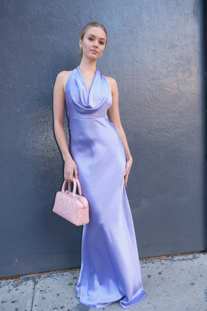 Pearl Gown in Periwinkle
