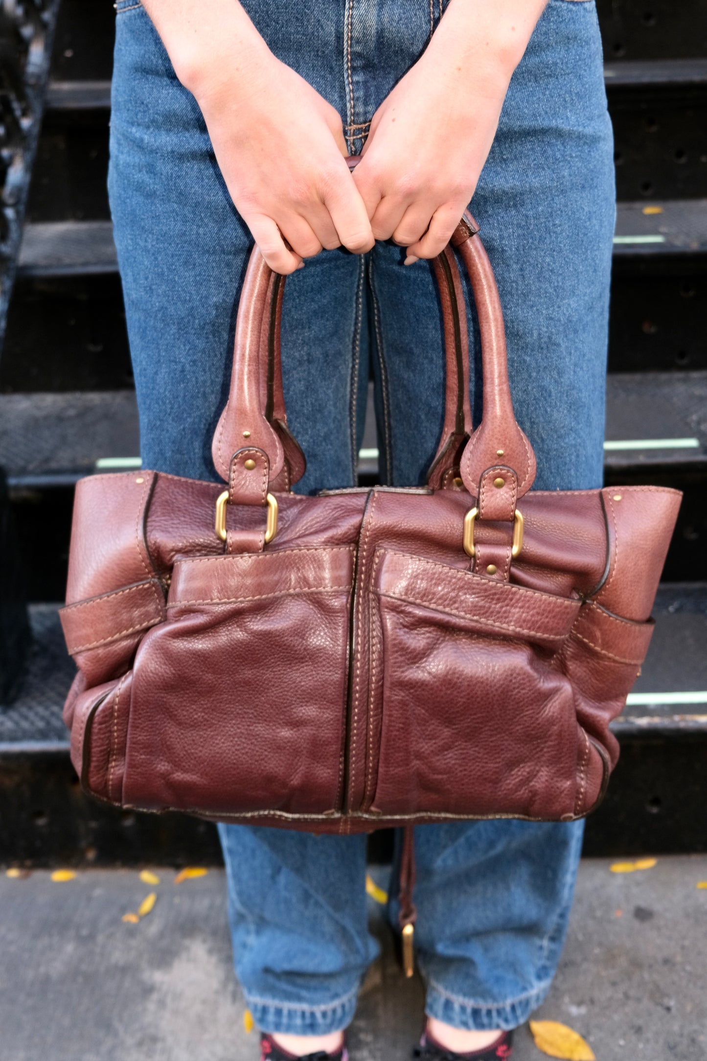 Chloé Brown Paddington Tote Bag