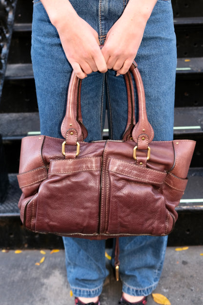 Chloé Brown Paddington Tote Bag